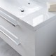 Bino, koupelnová skříňka vysoká 163 cm, pravá, Multidecor, Monumentální šedá