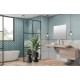 Ponte, koupelnová skříňka 70 cm, Multidecor, Beton tmavě šedý